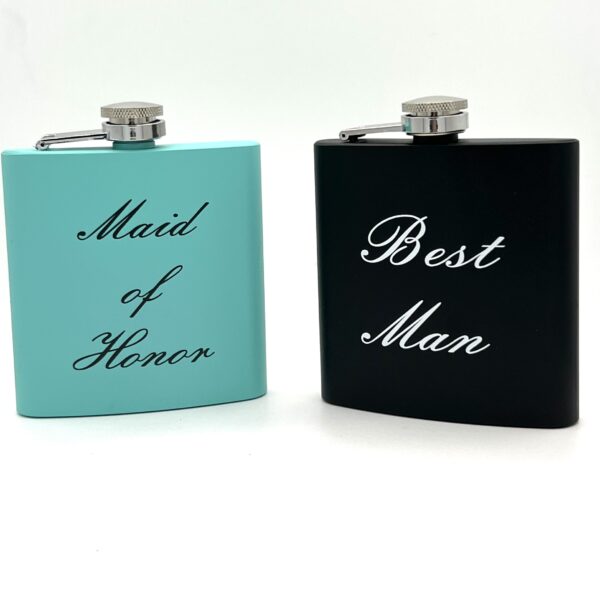Powdercoated Flask 6oz