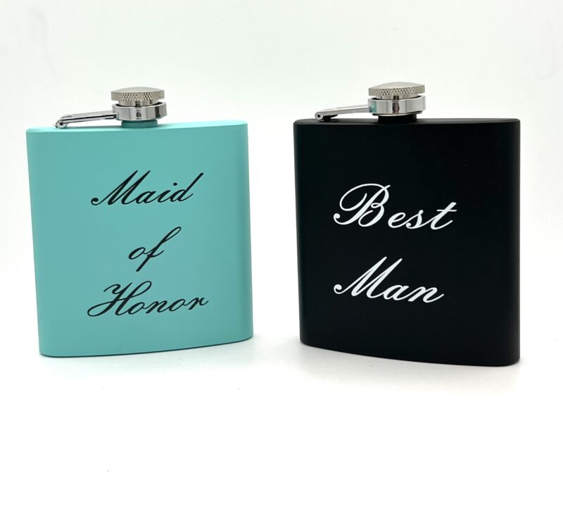 Powdercoated Flask 6oz