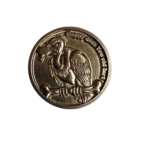 Custom Engraved 40mm Coin