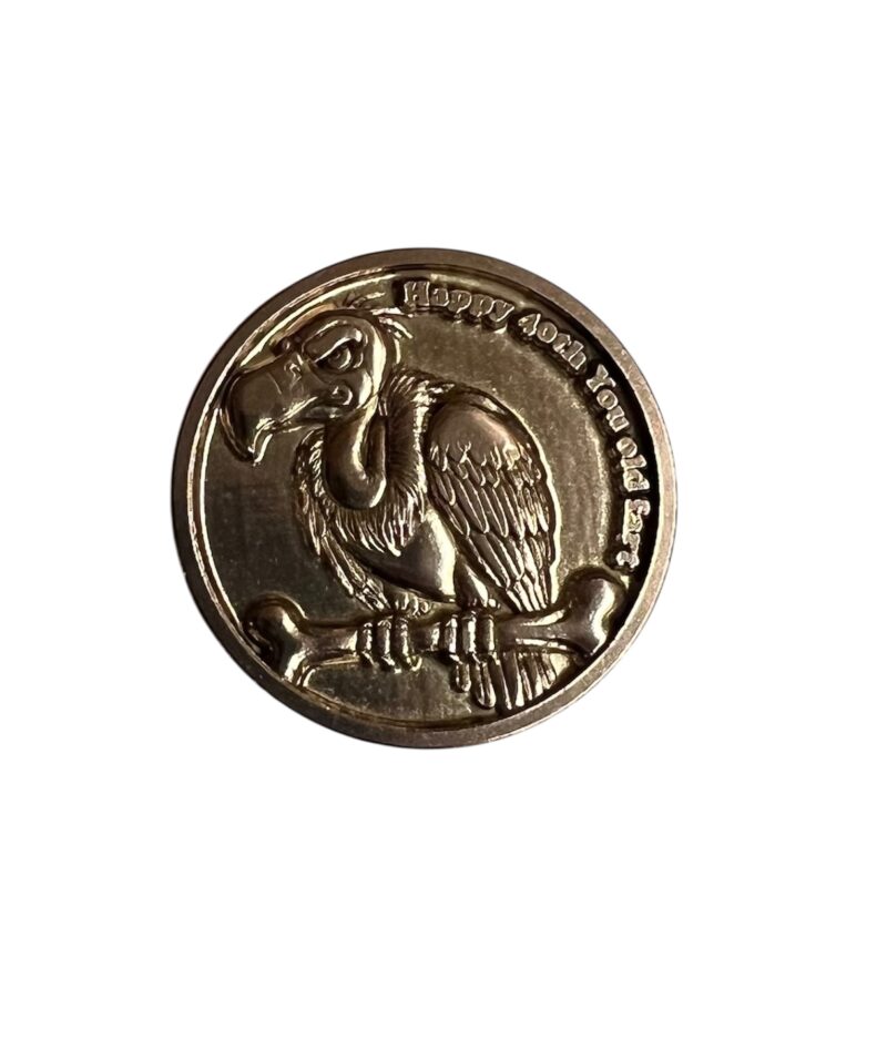 Custom Engraved 40mm Coin